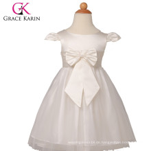 Grace Karin neueste Entwurfs-Kappen-Hülse weiße Blumen-Mädchen kleidet Muster CL4838